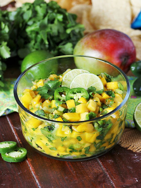 Bowl of Mango Salsa Image