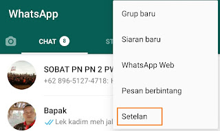 Cara Membuka Blokir Whatsapp orang Lain