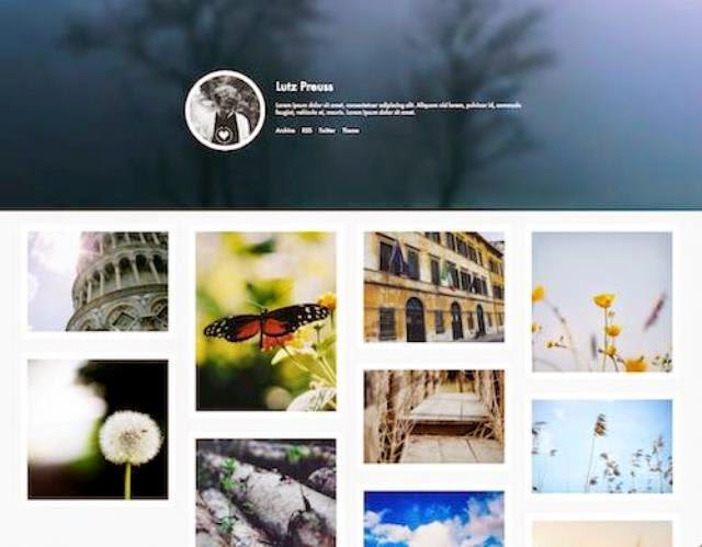 Autumn - Simple Free Tumblr Theme