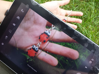 bracciale coccinelle in fimo