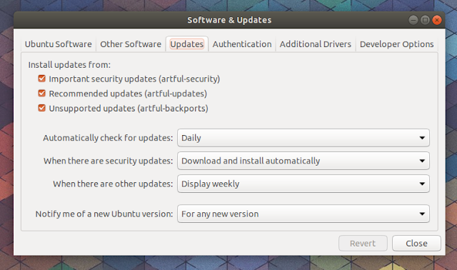 Ubuntu Software Updates