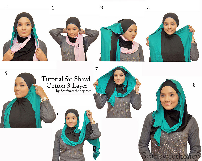 Tutorial Cara Memakai Hijab Lengkap 90 Gaya Bagian 3  Situs Pendidikan Islam No1