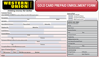 Western Union Prepaid Card Philippines