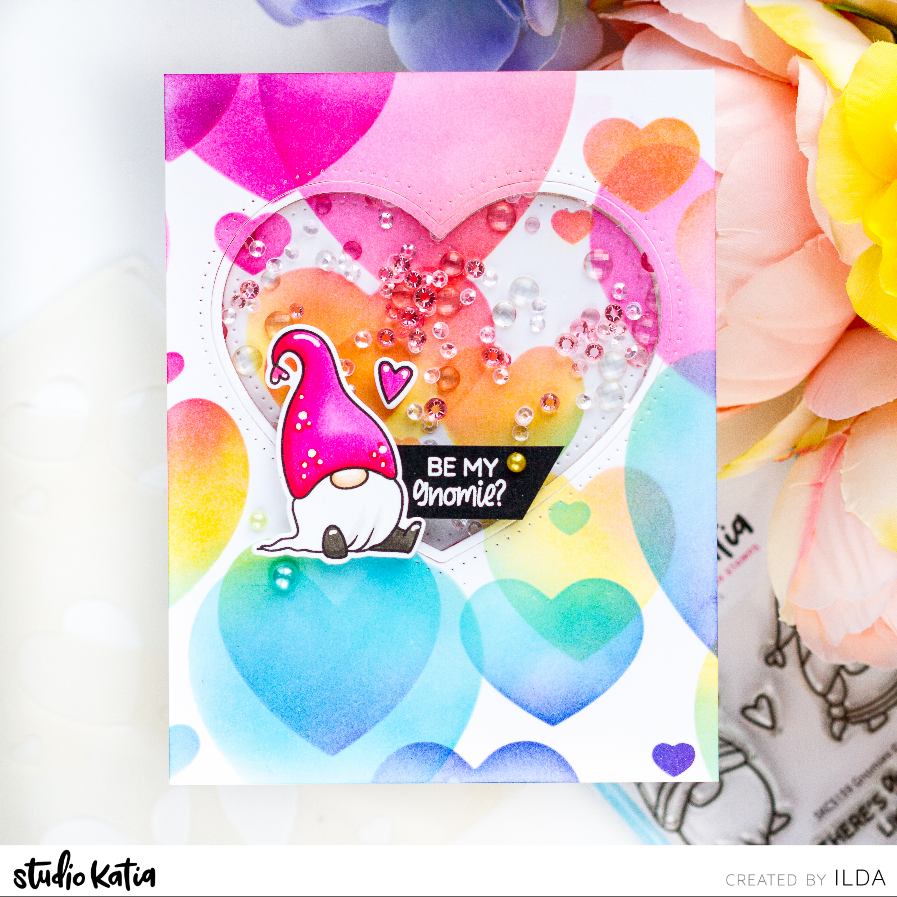 I Love Doing All Things Crafty: Lovely Layers Rainbow Rose, Valentine's  Day Card