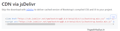 Add Bootstrap 5 In Angular 11 - YogeshHadiya