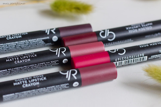 Golden Rose Matte Lipstick Crayon