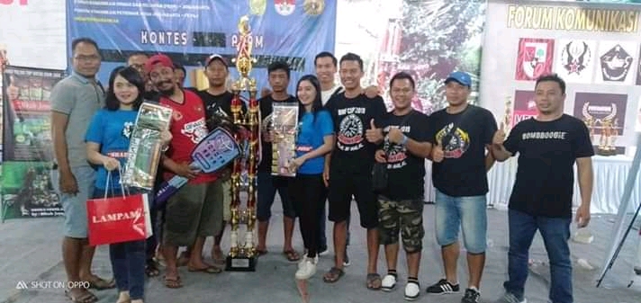 PINPET MILIK BOXER NINJA FARM (BNF) SABET PIALA 2 METER DI MEGA BINTANG