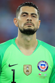 Gabriel Arias en partido ante Uruguay, Copa América 2019, 24 de junio