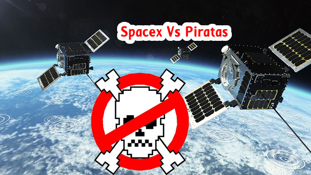 Spacex contra a pirataria