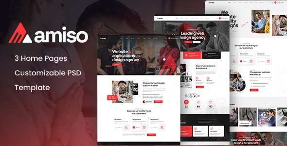 Best Web Design Agency PSD Template