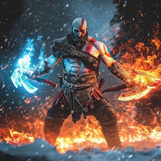 Kratos Unleashed wallpaper, God Of War, iPad, 4K