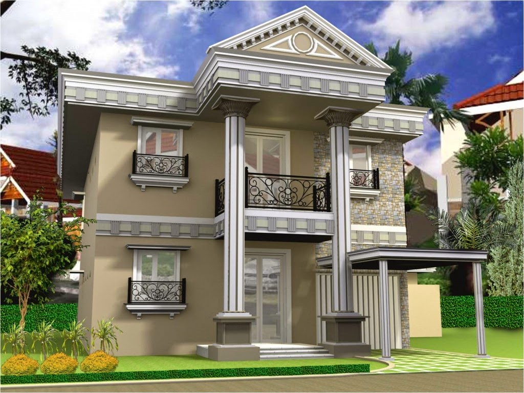 MODEL RUMAH  MINIMALIS SEDERHANA Gambar  Desain Rumah  