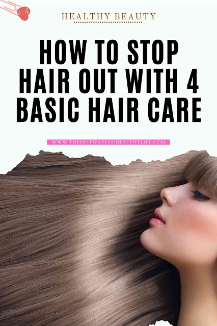 picture how to stop hair fall out with 4 basic hair care