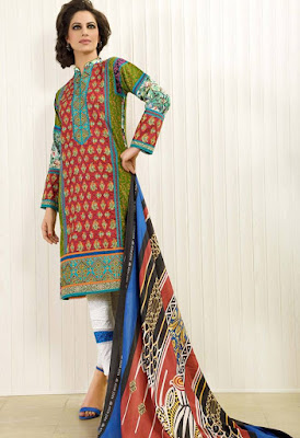 Lawn Luxury Collection 2015 by Asim Jofa