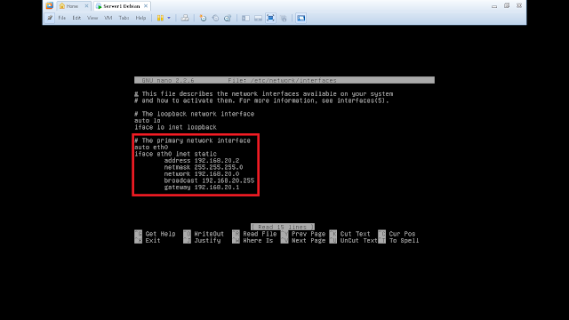Konfigurasi IP Address Debian GNU/Linux