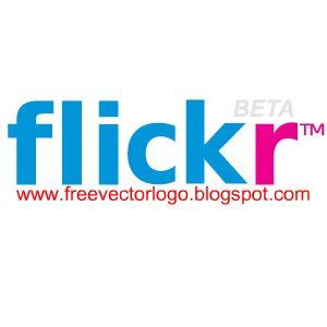 Flickr logo vector