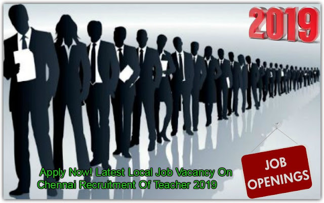  Apply Now! Latest Local Job Vacancy On Chennai Recruitment Of Teacher 2019     Rajiv Gandhi National Institute, Chennai is tantalizing qualified candidates to refill school vacancies by July 24, 2019. this can be Apply For the Last Date. Please apply for this Local Job Vacancy as before long as doable. The last date for applying for the duty and also the aspiring candidates, application fees, the choice method for the duty, regulation for the duty, details of the posts wherever the accomplishment occurred, the tutorial qualifications for the duty.    The number of  Total Job Vacancy Of total posts, like the amount of Job-Related Data, Are Mentioned Below.   Name of The Post - Teacher    Total Positions - 09    Location: Chennai    #This is the regulation of candidates for the duty.    The maximum regulation of the candidate shall be valid as per Local Job Vacancy the department and also the special class of candidates is exempted inside the regulation as per the principles of the department.    #Necessary instructional qualifications.    Notification Of  Local Job Vacancy At Chennai University The Eligible candidate have passed B.Tech or Ph.D. in psychological science, Social Engineering, G Gender Studies, native Governance, Development Studies, welfare work from a recognized establishment and has expertise.    #Pay Scale    Eligible Candidates UN agency Of Local Job Vacancy are elite ar 52,000/month in line with the department. - Pay is paid per month.    #Selection method    The written examination is supported by an ensuant interview.    #How to apply    Eligible and interested Candidates can apply Online Local Job Vacancy on the prescribed format for the appliance and fill in their education and qualification data, date of birth, their share and different data within the original documents and to not create mistakes once applying.