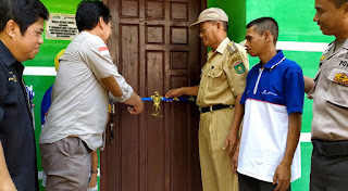 RUMAH BAPAK BARO KEMBALI BERDIRI KOKOH