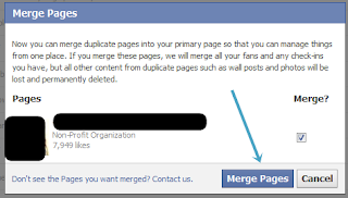 Merge Facebook Pages