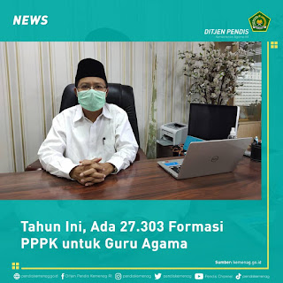 27.303 Formasi PPPK untuk Guru Agama