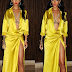 PHOTOS: Checkout Rihanna's jaw-dropping yellow outfit to the Pre-Grammy Awards gala