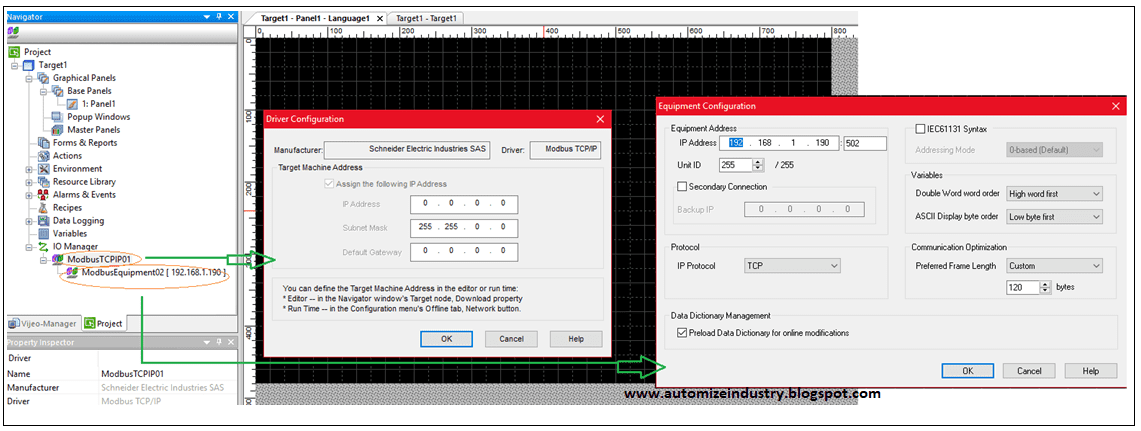 communication-settings-modbus-tcpip-in-vijeo-designer, establishing-modbus-tcpip-communication-in-vijeo-designer