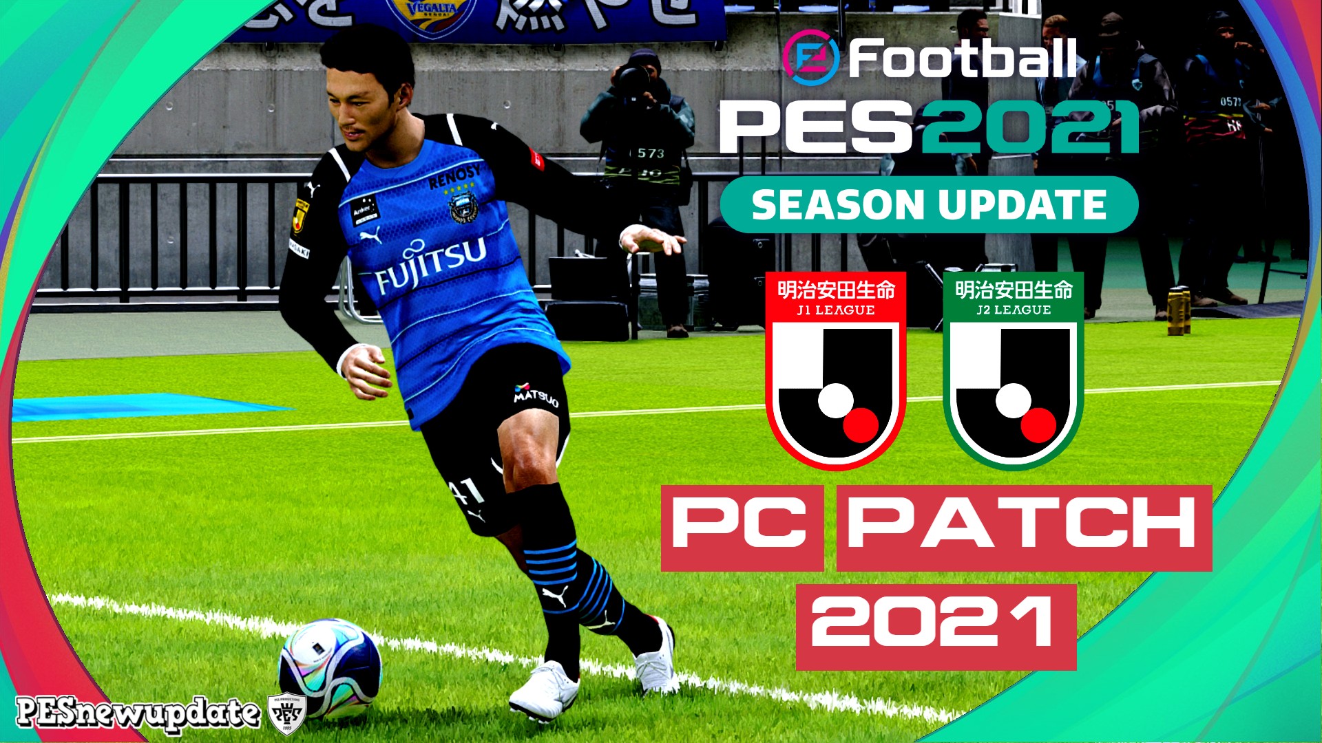 Pes 21 J League Patch 21 V5 Datapack 7 0 Pesnewupdate Com Free Download Latest Pro Evolution Soccer Patch Updates