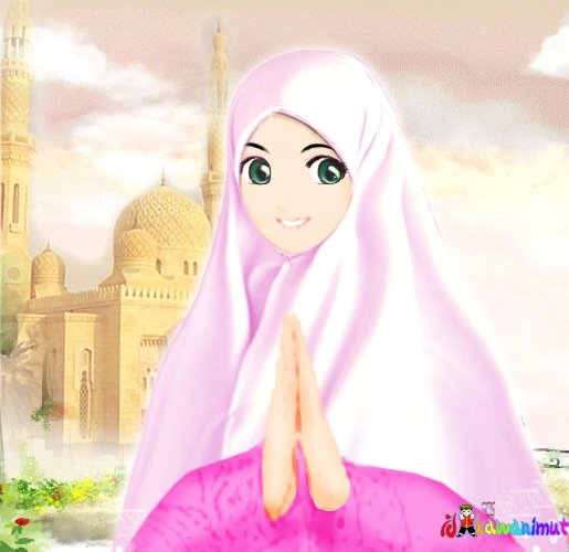 Downloads Cartoon Hijab Kartun Muslimah Jilbab Auto 