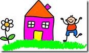 kids and house