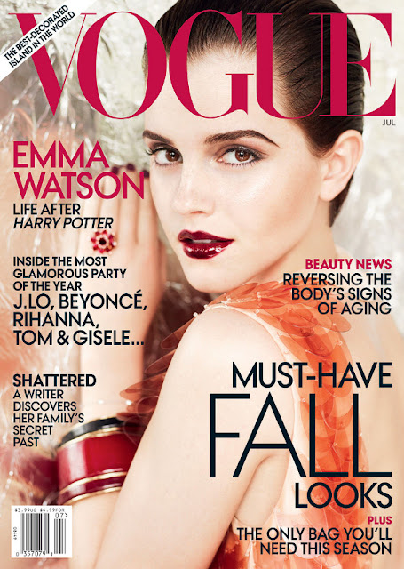 emma watson vogue 2011 july. Emma Watson | Vogue US July