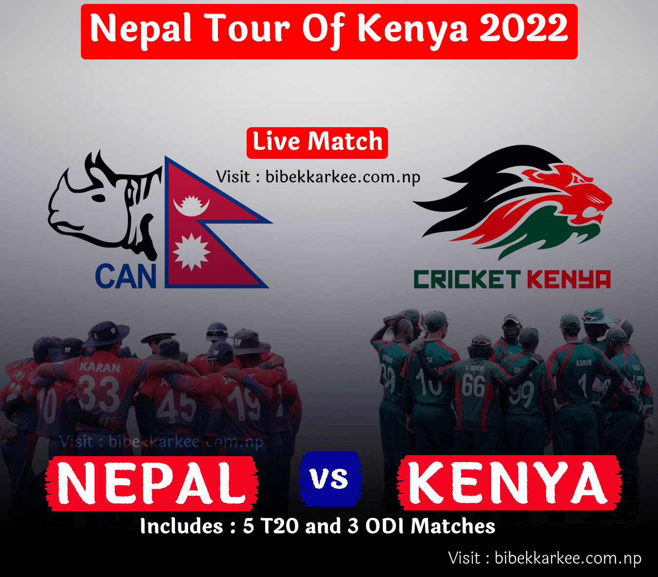 Nepal vs Kenya, Nepal tour of Kenya, Nepali Cricket, Kenya Cricket, Nepali Cricket Team,