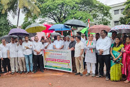 ಉಡುಪಿ: ಬಿಜೆಪಿ ಅಪಪ್ರಚಾರ ವಿರುದ್ಧ ಕಾಂಗ್ರೆಸ್ 'ಸತ್ಯದರ್ಶನ' ಪ್ರತಿಭಟನೆ