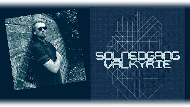 Banda Solnedgang e capa do EP "Valkyrie".