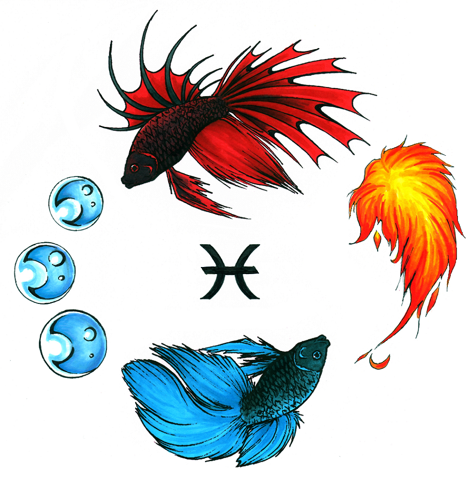 Pisces Fish Tattoo Designs