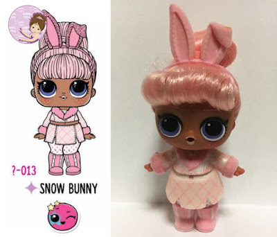 Snow Bunny lol doll from Hair Goals wave 1