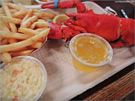 Langosta en Al's Seafood, New Hampshire