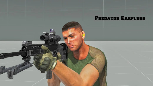 大きな耳栓を追加するArma3用Predator earplugs MOD