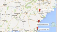 Ft Jackson South Carolina Map
