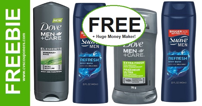 FREE Dove Men + Care Body Wash CVS Deals 11-8-11-14