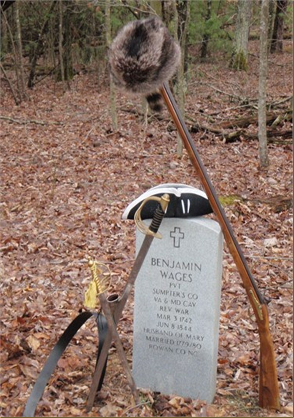 Benjamin Wages headstone2