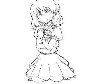 #4 Paula Coloring Page