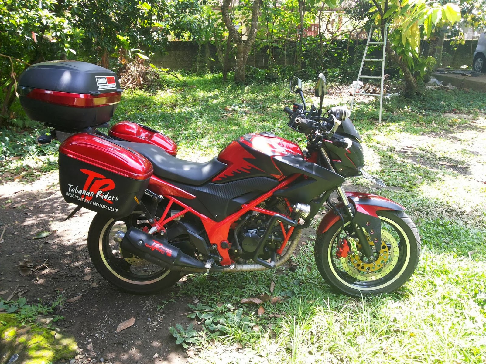 Modifikasi Motor Cb150r Touring Kawan Modifikasi