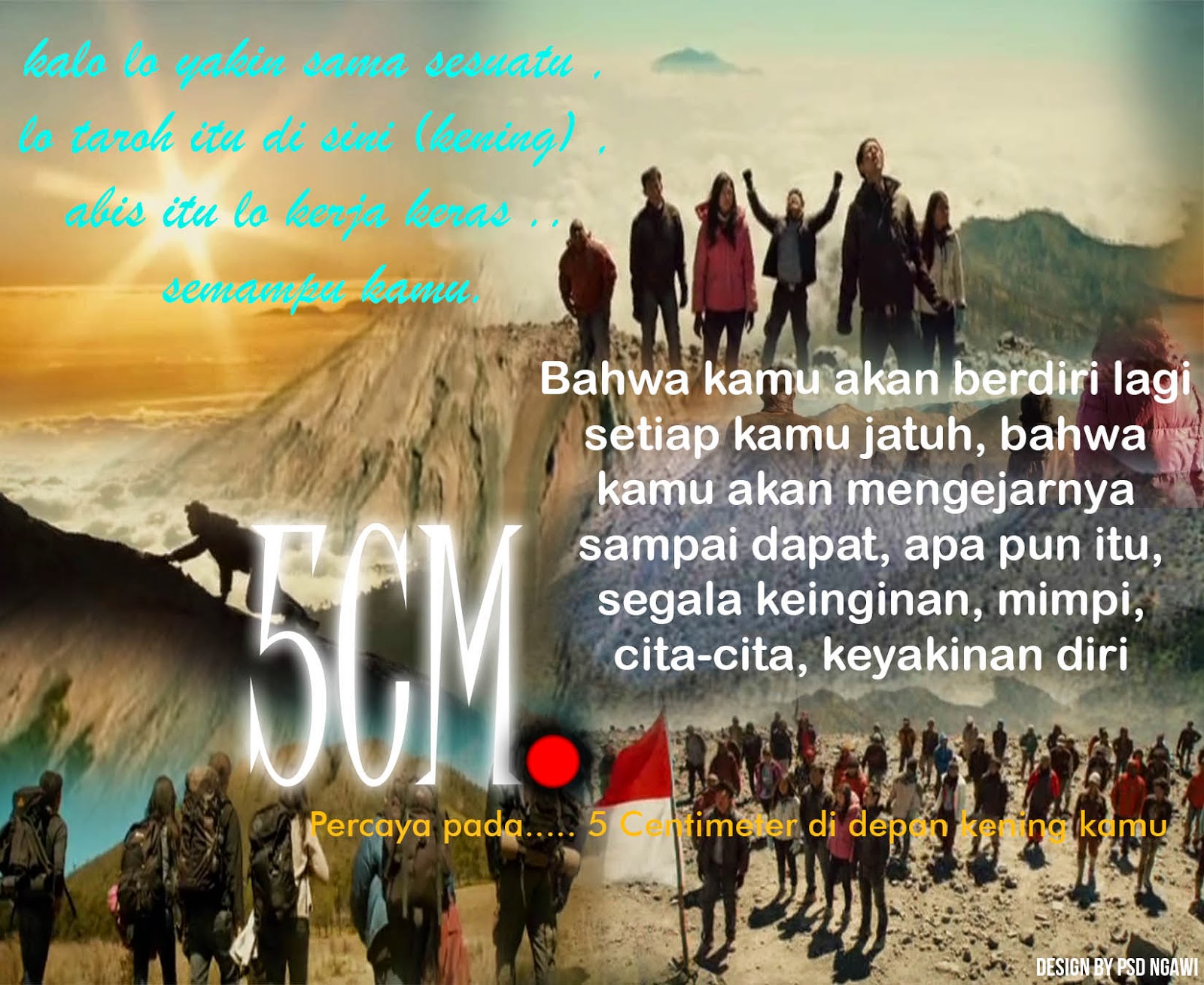 Kata Kata Mutiara Dalam Film 5CM Sang Pemimpi Blog Wisata Afrika