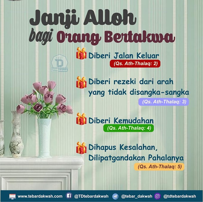 JANJI ALLOH BAGI ORANG BERTAKWA