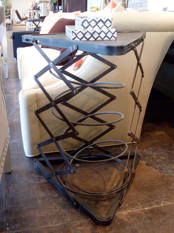 Great industrial table - love the triangular shape. title=