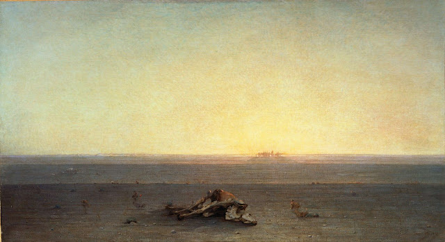Le Sahara - Gustave Guillaumet (Français - 1840-1887) - Huile sur toile - RMN-Grand Palais