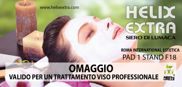 fiera roma international estetica 2017 - omaggio helix extra