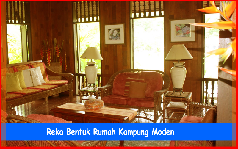 Contoh Gambar Reka Bentuk Rumah  Kampung  Moden Berkongsi 