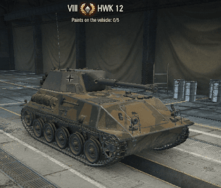 The HWK 12 in World of Tanks.