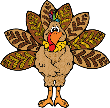 Funny Turkey Clipart